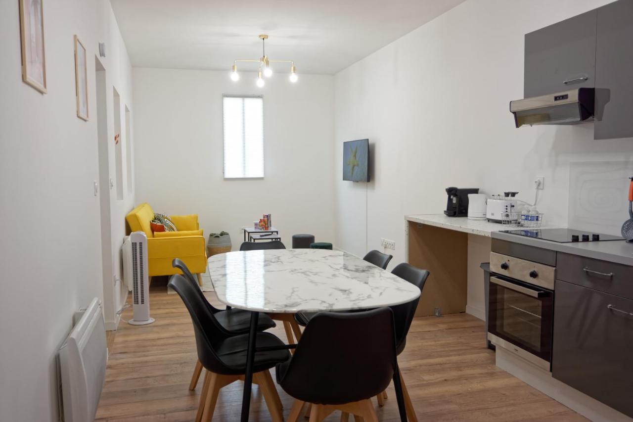 Le Perpinb - 6 Personnes - Bureau & Wifi Apartment Perpignan Bagian luar foto